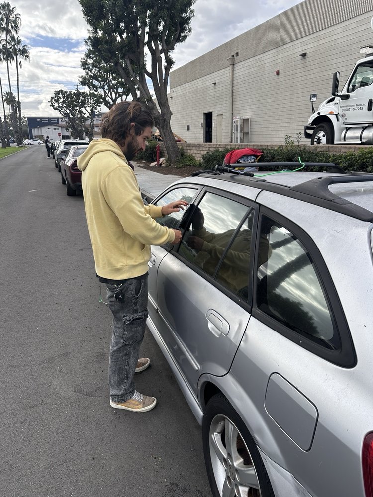 Car lockout service Long Beach CA — Belmont Locksmith technician